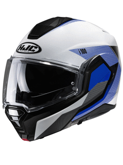 Flip Up helmet Hjc I100 Beston white-blue