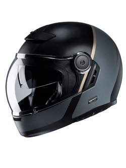 Flip up helmet HJC V90 Mobix grey-black