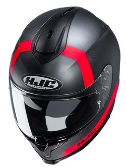 Full Face helmet HJC C70 Eura black-red