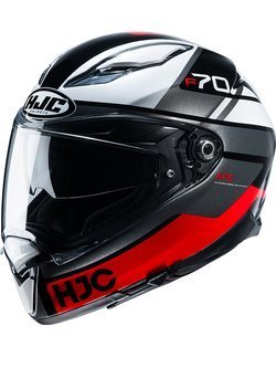 Full Face helmet HJC F70 Tino black-white-red