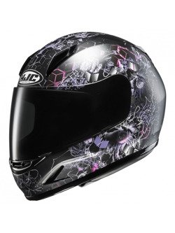 Full face helmet HJC CL-Y Junior Vela black-grey-pink