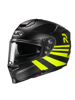 Full face helmet HJC RPHA 70 Stipe black-yellow