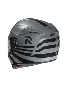 Full face helmet HJC RPHA 70 Stipe silver-black