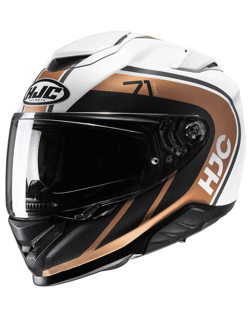 Full face helmet HJC RPHA 71 Mapos white-bronze