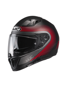 Full face helmet HJC i70 Fury black-red