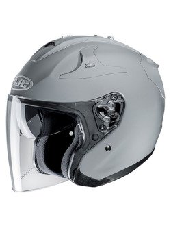 Open face helmet HJC FG-JET Metal grey