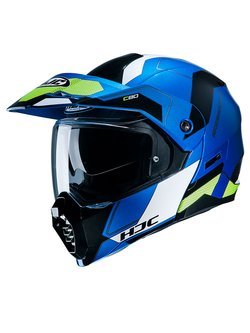 Flip up helmet HJC C80 Rox blue-green