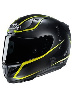 Full face helmet HJC RPHA 11 Jarban black-yellow